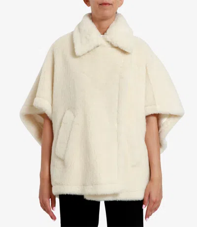 Max Mara Jackets White In White
