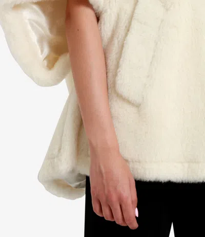 Max Mara Jackets White In White