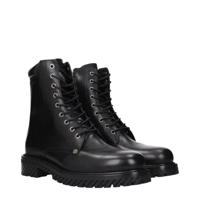 Off-white Boots In Black