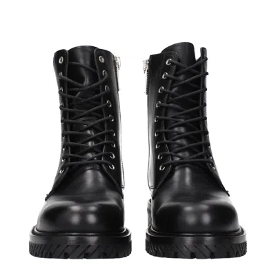 Off-white Boots In Black