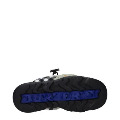 Burberry Men Check Nylon-blend Pillow Mule In Multi