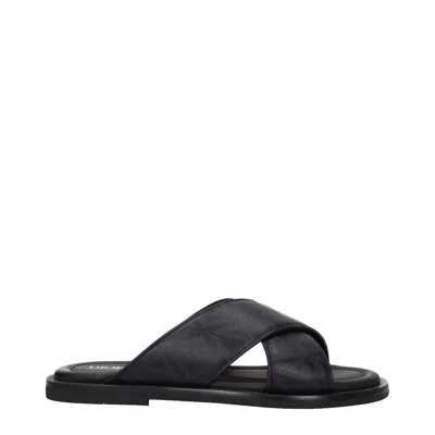 Dior Alias Sandals In Black