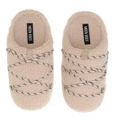 Moon Boot Mini Slip-on Fashion Sandals For Women In Neutral