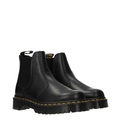 Dr. Martens 2976 Bex Elasticated-panel Ankle Boots In Black