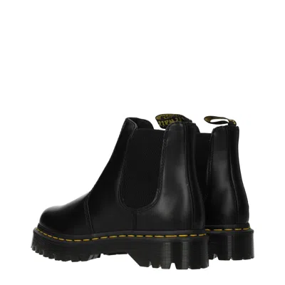 Dr. Martens 2976 Bex Elasticated-panel Ankle Boots In Black