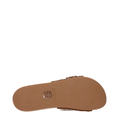 Isabel Marant Studded Leather Slipper In Brown