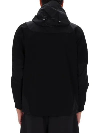 And Wander Grey Nylon Jacket In Black