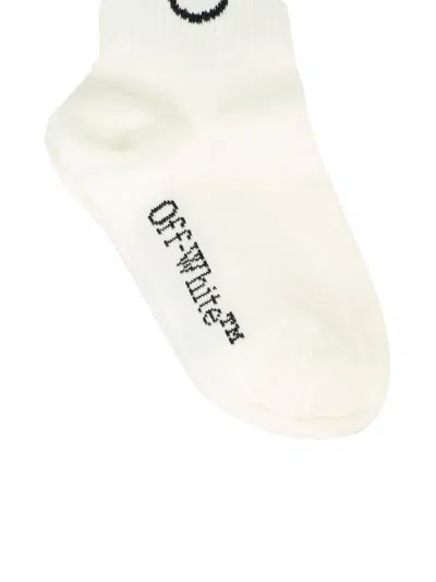 Off-white Off White Socks With Logo In White