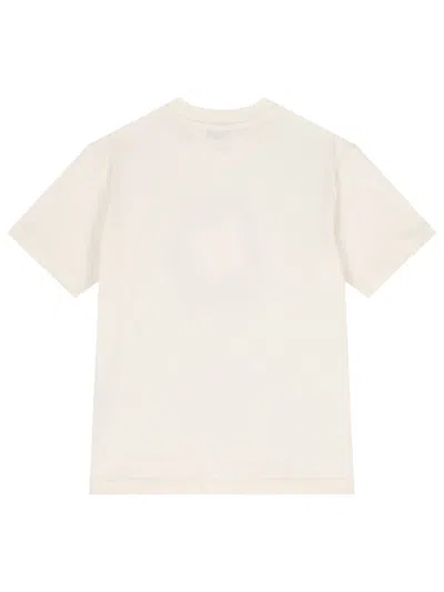 Msgm T-shirt With Logo In White