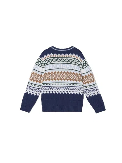 Fendi Norwegian Sweater In Multi