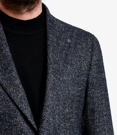 Tagliatore Jackets In Gray