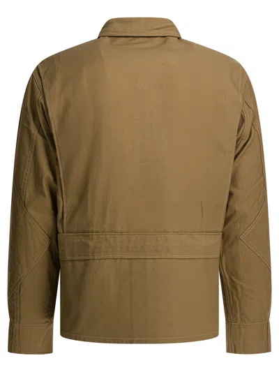 Buzz Rickson's M-421a Zip-up Jacket In Green