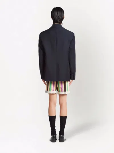 Prada Wool Blazer In Black