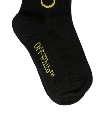 Off-white Off White Socks With Logo In Black