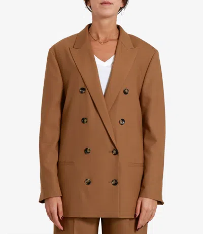 Alberta Ferretti Jackets Camel In Neutral