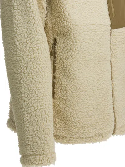 Montbell Climaplus Shearling Jacket In Nude