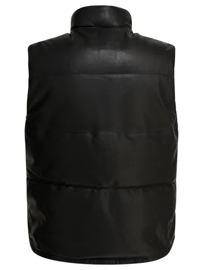 Nonnative Buttoned Zip-up Gilet In Black