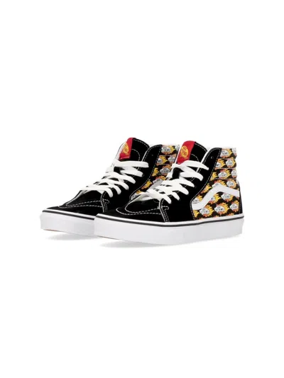 Vans "flame Logo Repeat" Sneaker In Black
