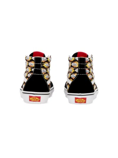 Vans "flame Logo Repeat" Sneaker In Black