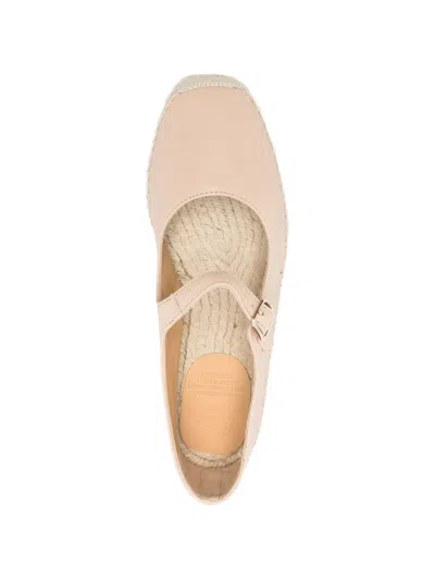 Castañer Pepa Espadrille Ballet Flats Round Toe In Pink