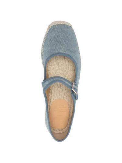 Castaã±er Padua Canvas Espadrille Ballet Flats In Multi