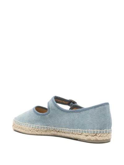 Castaã±er Padua Canvas Espadrille Ballet Flats In Multi