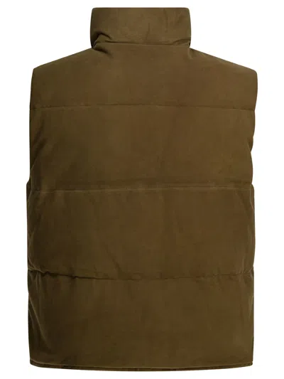 Nonnative "explorer" Sleeveless Jacket In Brown