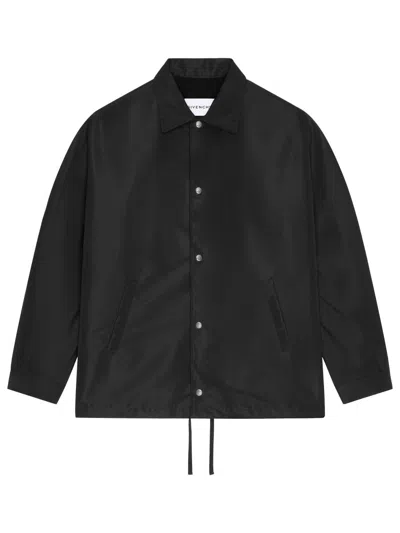 Givenchy Coach Jacket In Black