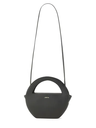 Sofia Mini Edda Tote Bag In Black