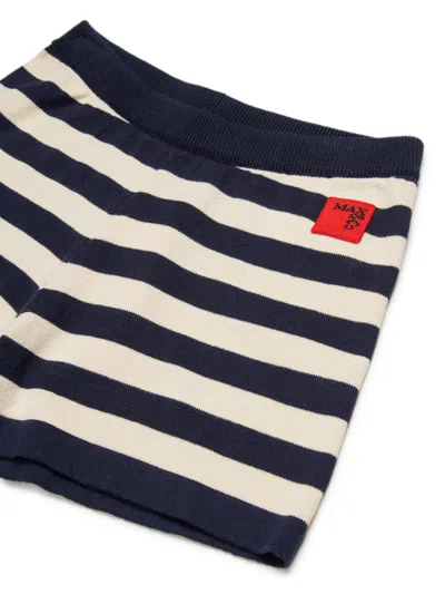 Max & Co Max&co. Bermuda With Logo In Multi