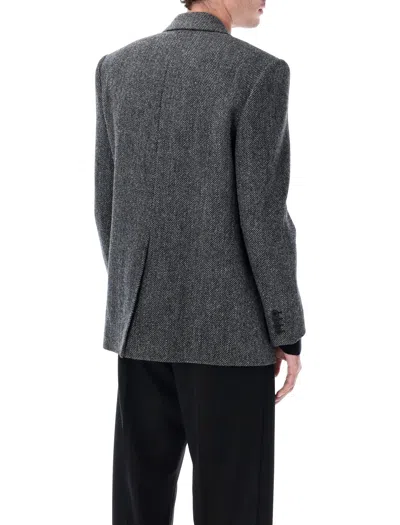 Saint Laurent Jackets In Gray