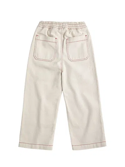 Bobo Choses Pants "twill" In White