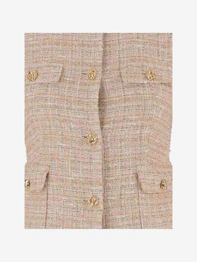 Tagliatore Button Flap-pocket Jacket In Brown