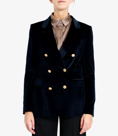 Tagliatore Jackets Blue In Blue