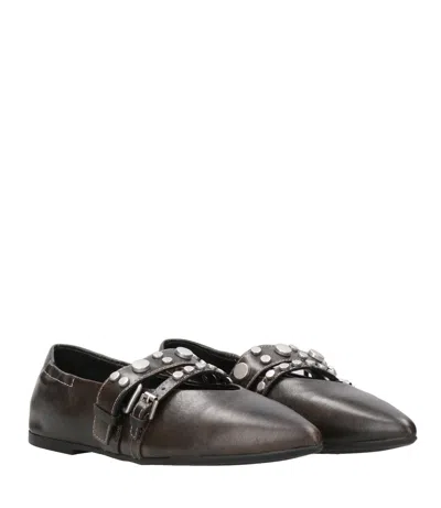 Ash Flat Shoes Black In Multi