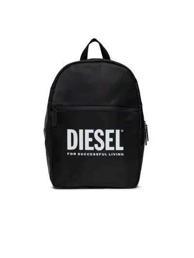 Diesel Mini Backpack For Boys In Black