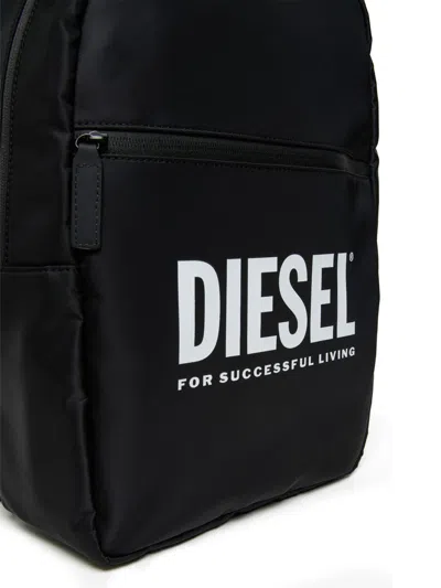 Diesel Mini Backpack For Boys In Black