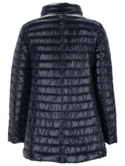 Herno Reversible Padded Jacket In Blue