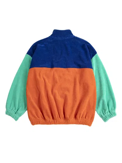 Bobo Choses "color Block" Sweatshirt In Multicolour