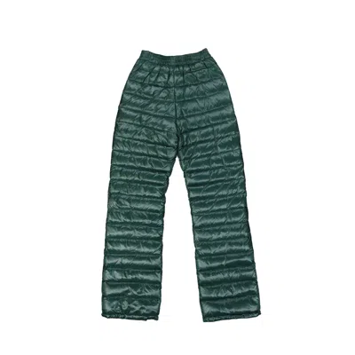 Herno Padded Polyamide Joggers In Green