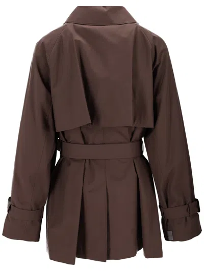 Max Mara The Cube Impermeabile In Brown
