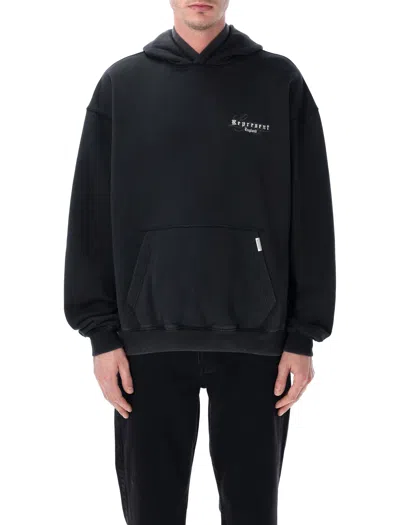 Represent Owners Club Script Hoodie In Black