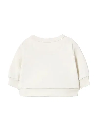 Tinycottons "tiny & Tiny Baby" Sweatshirt In White
