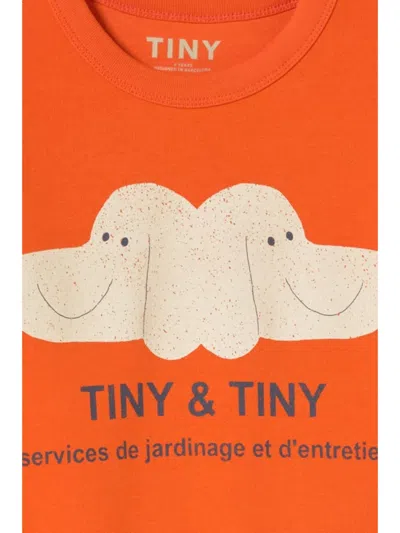 Tinycottons "tiny&tiny" Sweatshirt In Red