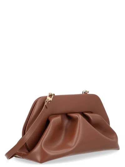 Themoirè Medium "bios" Bag In Brown