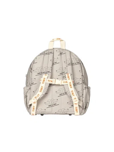 Tinycottons "tiny & Tiny" Backpack In White
