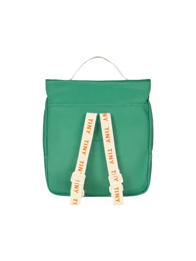 Tinycottons "tiny & Tiny" Backpack In Green