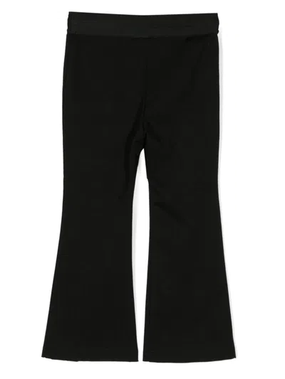Msgm "milano Stitch" Pants In Black