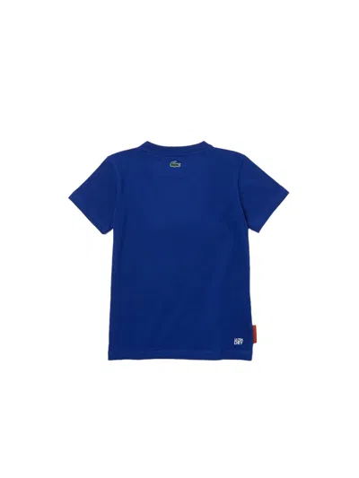 Lacoste T-shirt With Logo In Blue
