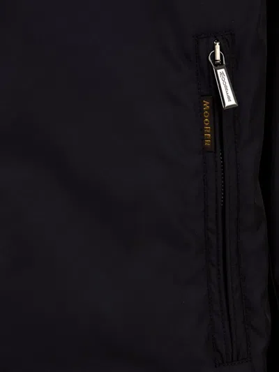 Moorer Coats Blue In Black